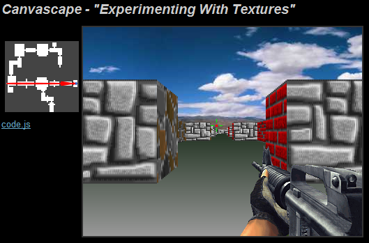 canvascape-3d-walker-textures